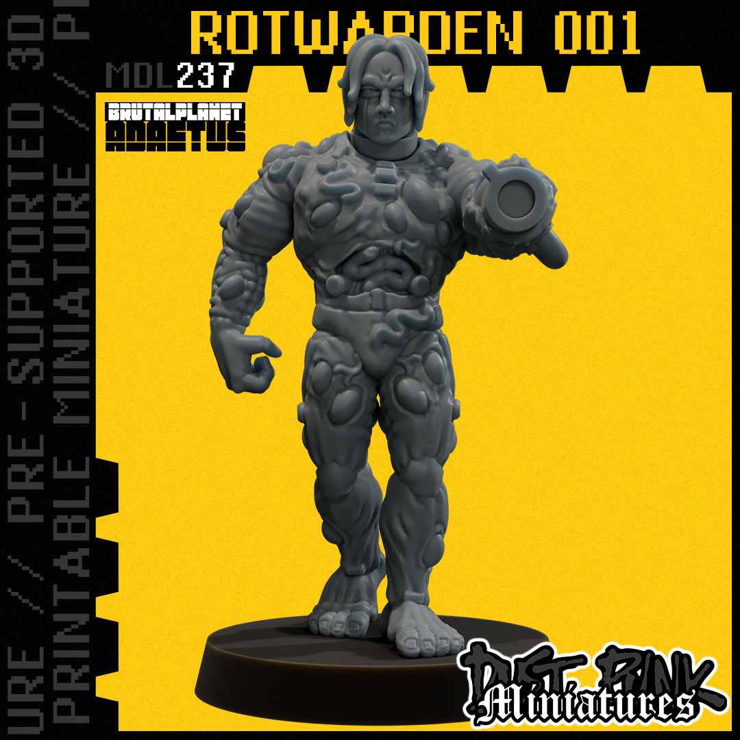 MDL237 ROTWARDEN 001 [PRE-SUPPORTED]